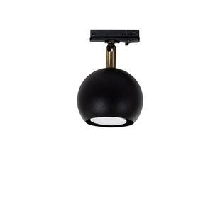 Трековый светильник потолочный Тrack Bowl GU10 TL90 Black  5022511 фото