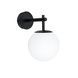 Бра (светильник настенный) Opal W150 Black 2442211 фото 2