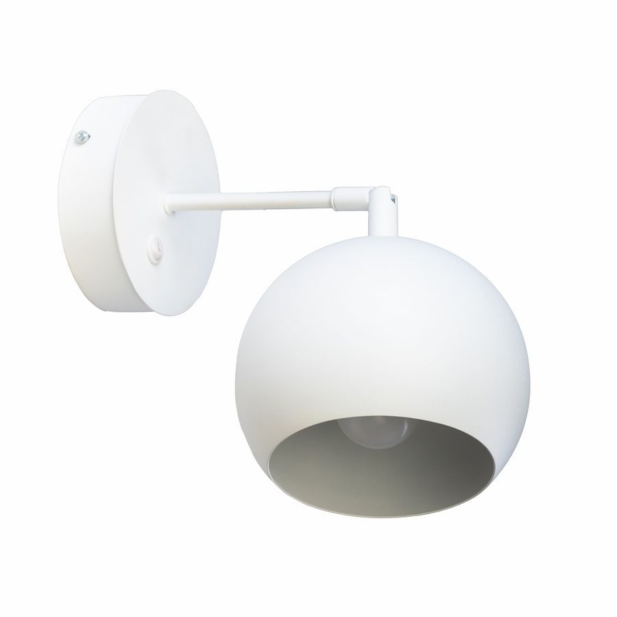 Бра з вимикачем Bowl W150-BT White 1313812 фото