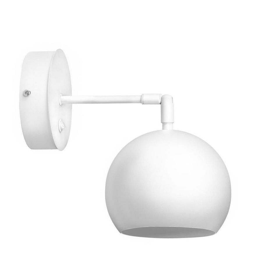 Бра з вимикачем Bowl W150-BT White 1313812 фото