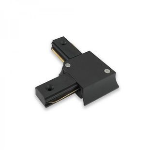 Track конектор LD1001 кутовий для шинопровода однофазного, Black 5023411 фото
