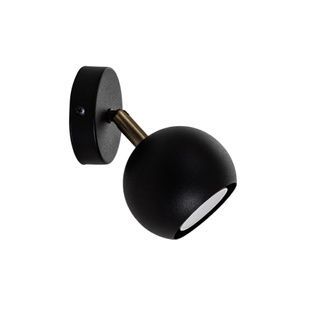 Бра (світильник настінний) Bowl GU10 W90 Black 1313211 фото